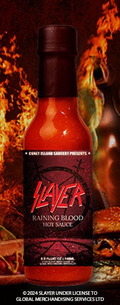 Slayer - Raining Blood Hot Sauce 5oz by Coney Island Saucery