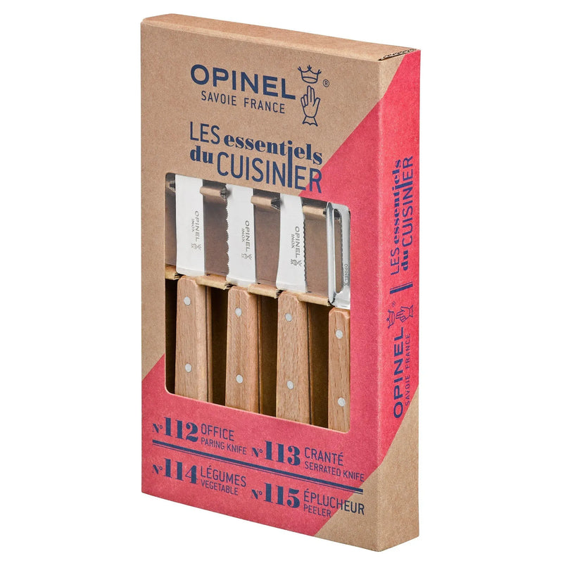 Load image into Gallery viewer, Opinel Small Kitchen Knife Set Essential