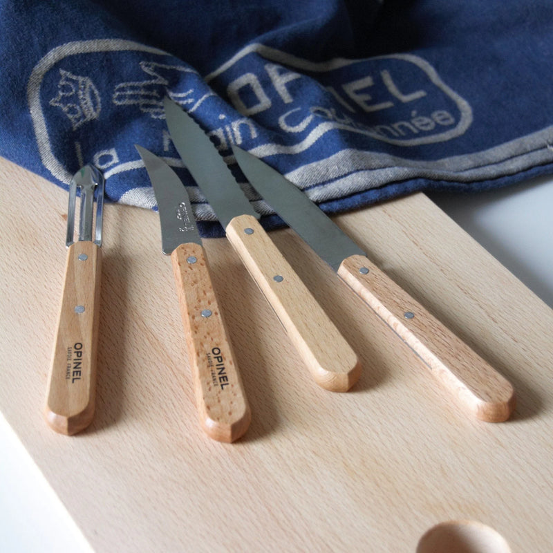 Load image into Gallery viewer, Opinel Small Kitchen Knife Set Essential