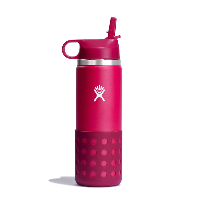 Load image into Gallery viewer, Hydro Flask 20 oz. Kid's Wide Mouth Straw Lid and Boot Bottle
