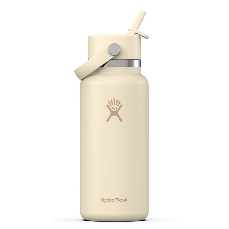 Load image into Gallery viewer, Hydro Flask 32 oz. Wide Flex Straw Cap Bottle- Oatmeal