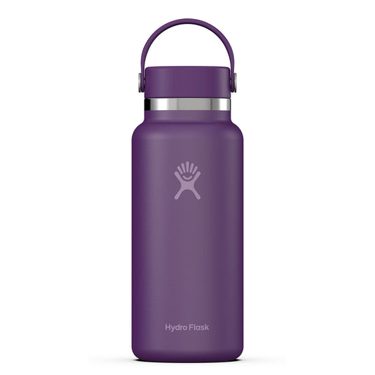 Hydro Flask 32 oz Wide Mouth Water Bottle-Beachplum Purple