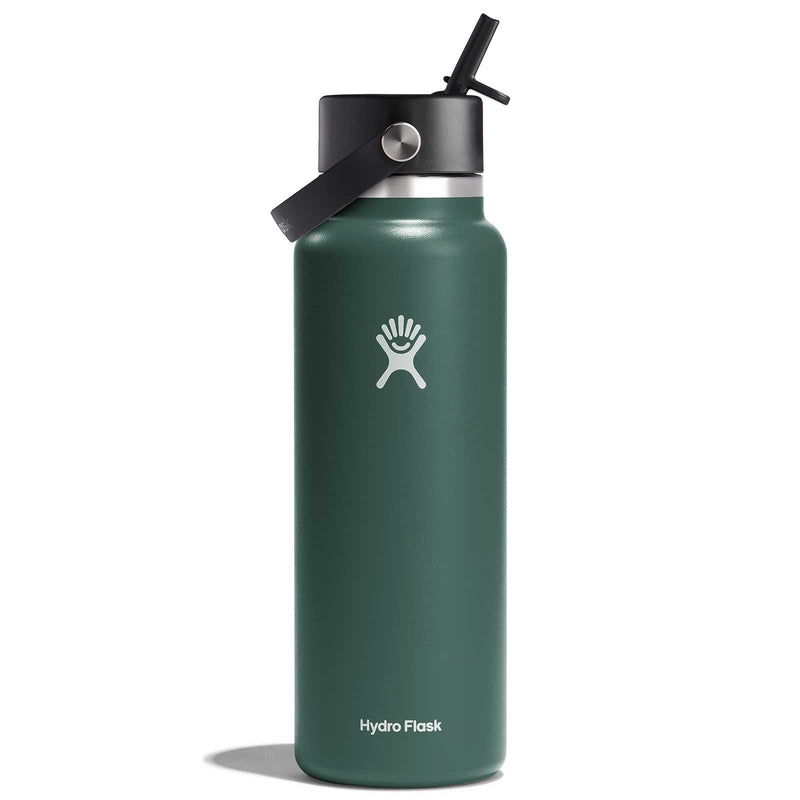 Load image into Gallery viewer, Hydro Flask 40 oz Wide Mouth with Flex Straw Cap
