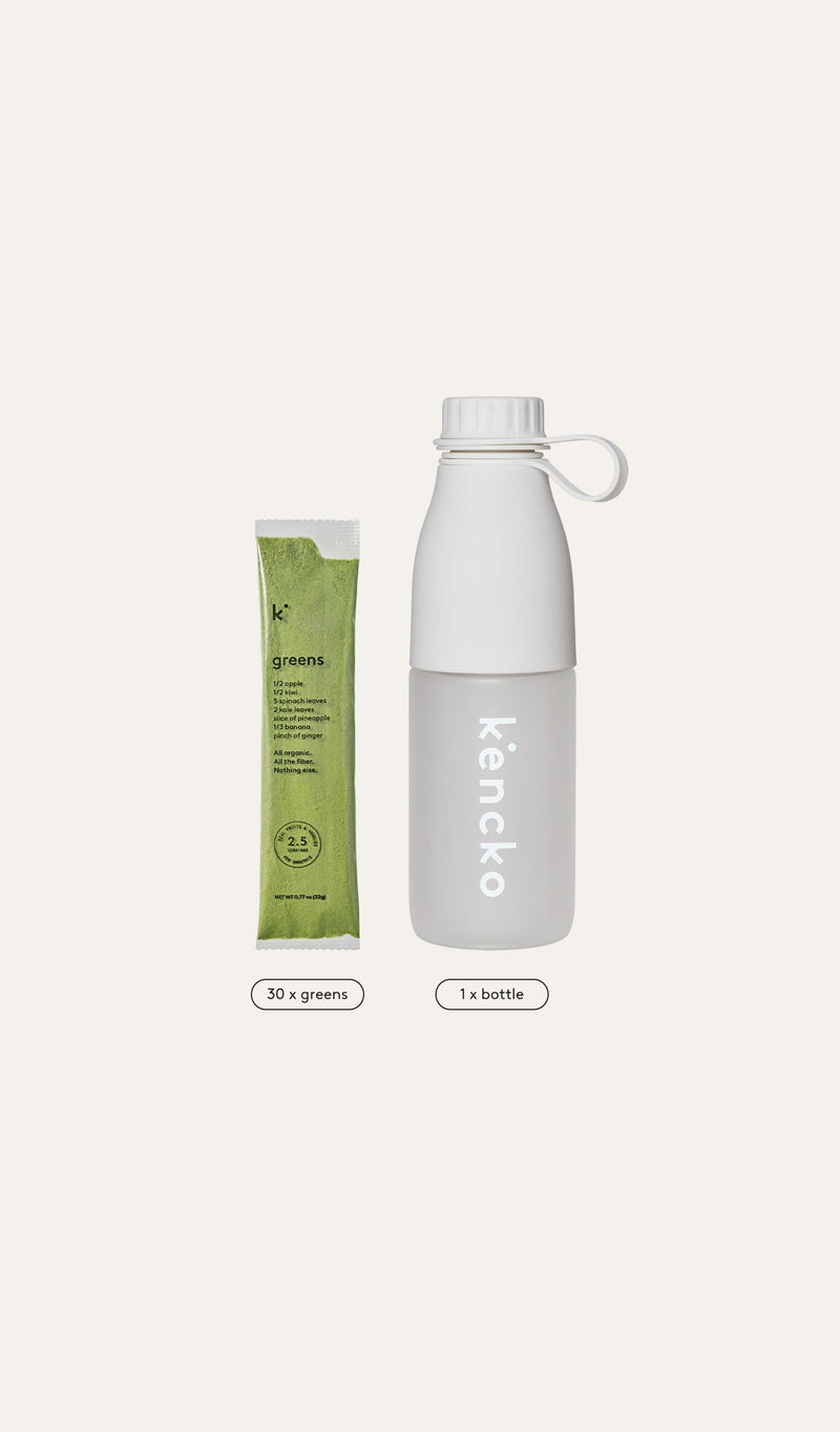 Load image into Gallery viewer, Get Green 30-pack + bottle by kencko
