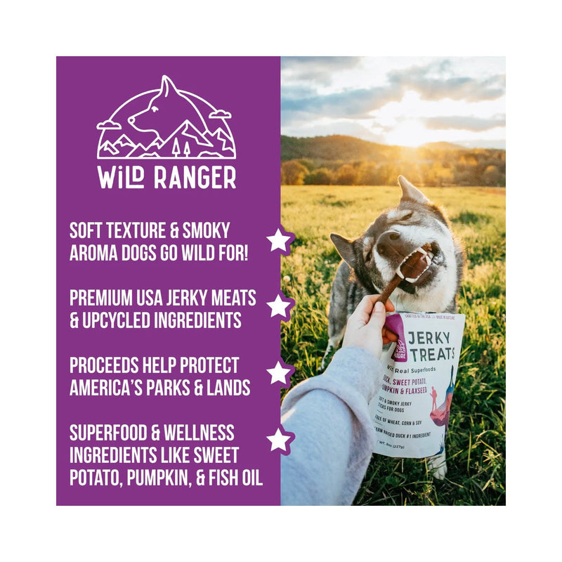 Load image into Gallery viewer, Wild Ranger Duck Jerky Dog Treats 8oz