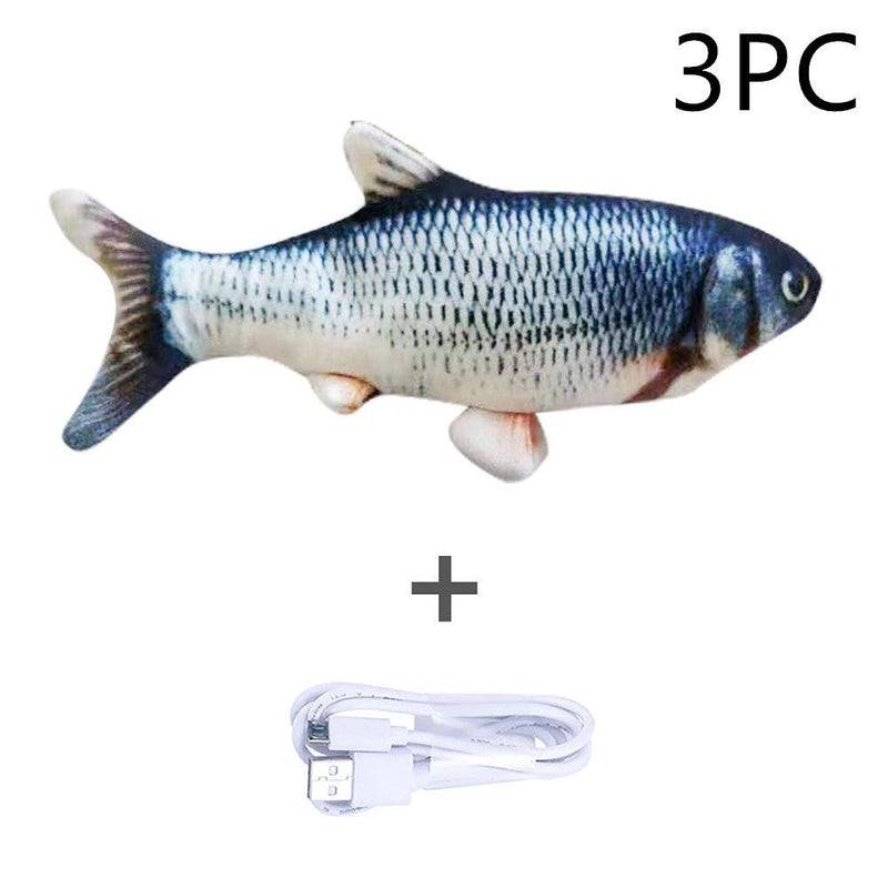 Load image into Gallery viewer, Electric Fish Funpal - Interactive Toy For Cats by Dog Hugs Cat