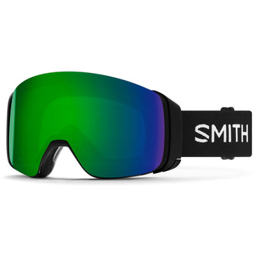 Smith 4D Mag Black/ChromaPop Sun Green Mirror Snow Goggles