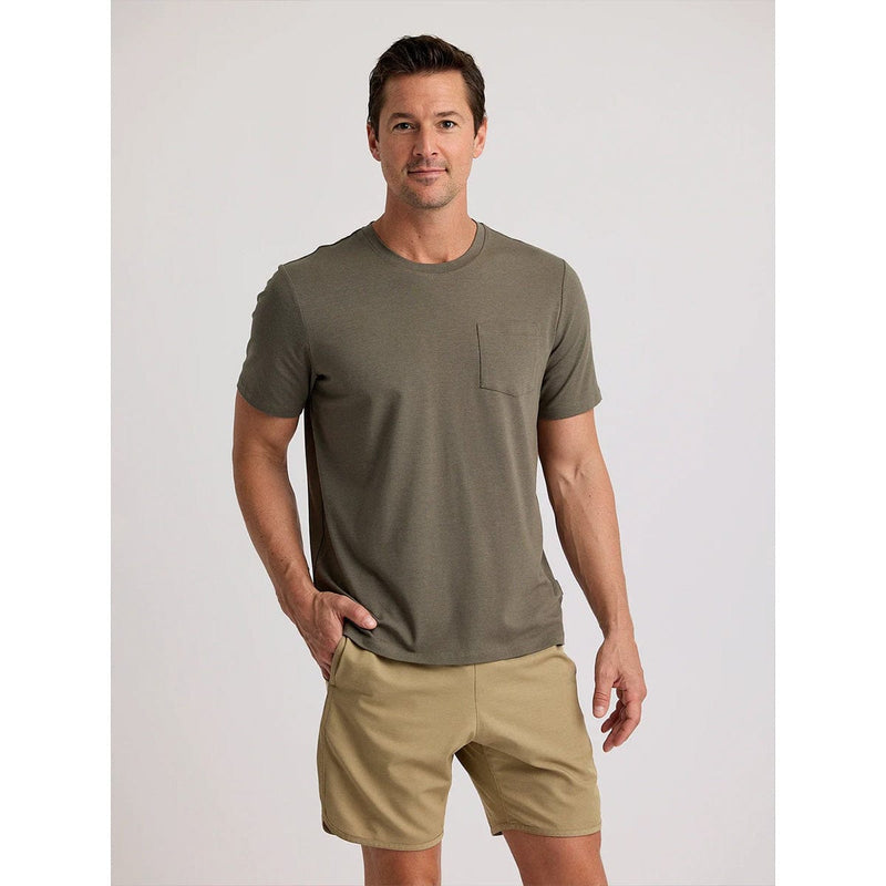 Load image into Gallery viewer, Free Fly Men's Bamboo Current Pocket Tee