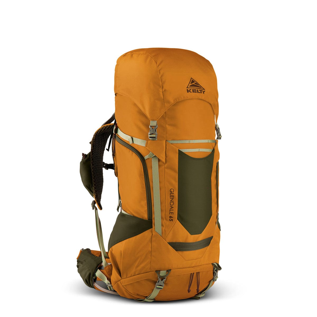 kelty 6500 backpack Glendale 65L to 105L Internal Frame Dual stretch pockets on the shoulder harness provide quick access to small personal items Kelty Coyote 65 - 105L