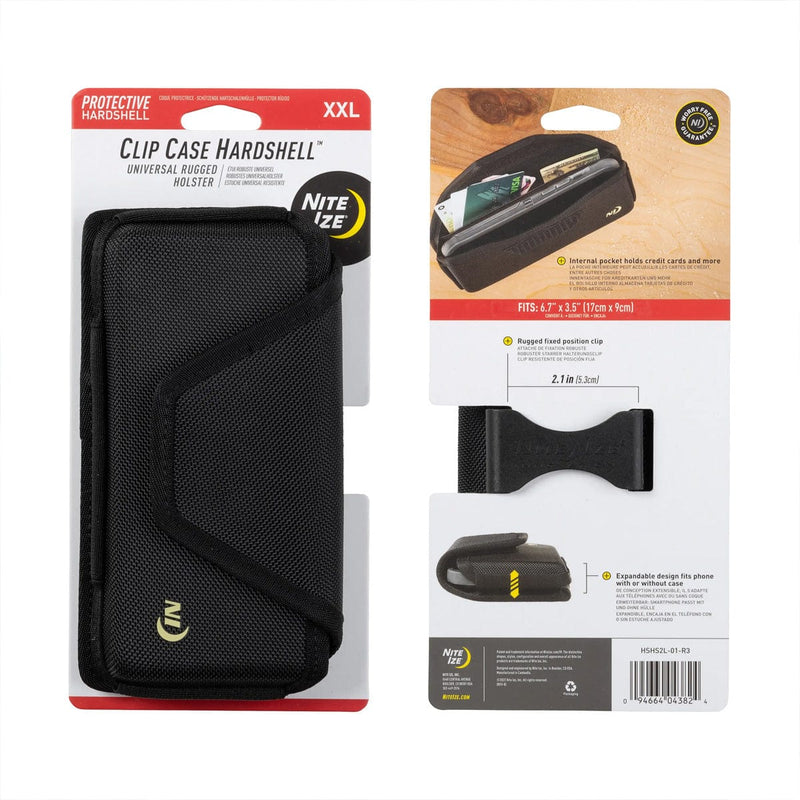 Load image into Gallery viewer, Nite Ize Clip Case Hardshell Universal Rugged Holster - XXL - Horizontal