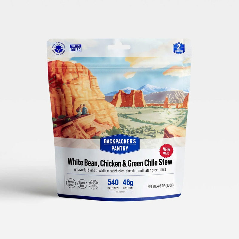 Load image into Gallery viewer, Backpacker's Pantry White Bean Chicken & Green Chile Stew