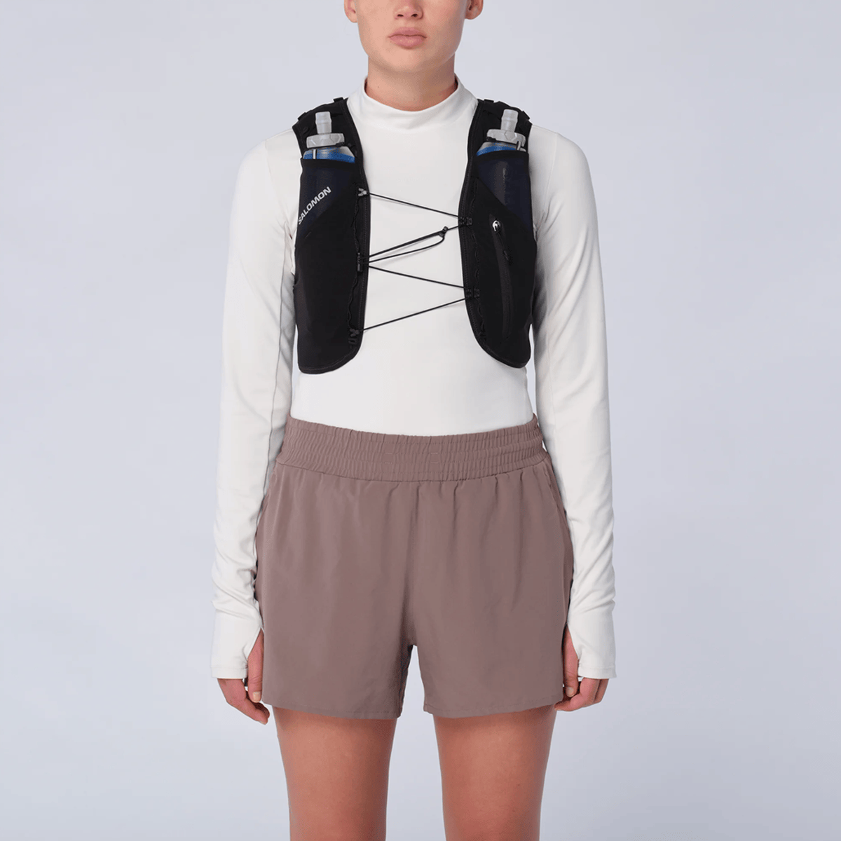 Salomon Advance Skin 5 Set Unisex Running Vest with flasks
