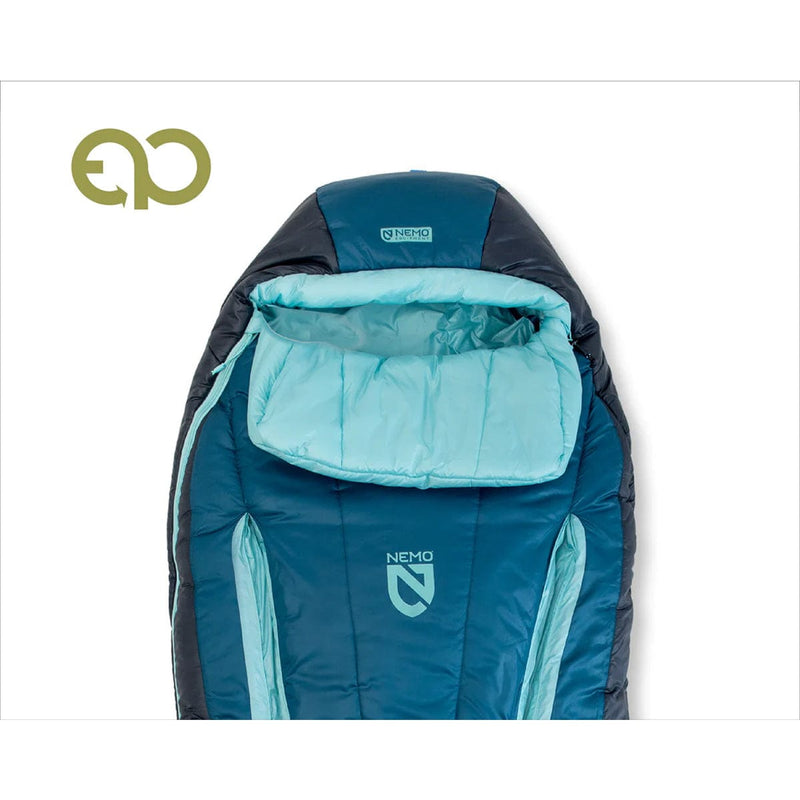 Load image into Gallery viewer, Nemo Equipment Forte Endless Promise Womens 20 Degree Regular Sleeping Bag