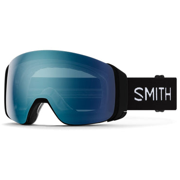 Smith 4D Mag Black/ChromaPop Everyday Blue Mirror Snow Goggles