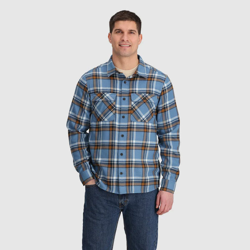 Load image into Gallery viewer, Outdoor Research Men's Feedback Flannel Twill Shirt