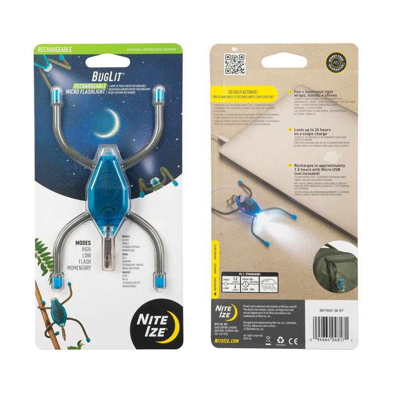 Load image into Gallery viewer, Nite Ize BugLit Rechargable Micro Flashlight