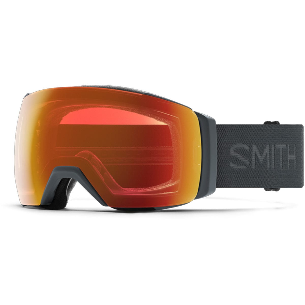 Skibrille Smith I/O MAG Black / ChromaPop Everyday Red Mirror Unisex