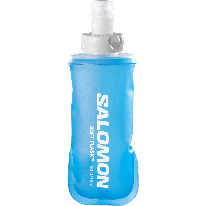 Load image into Gallery viewer, Blue Salomon soft flask on a white background