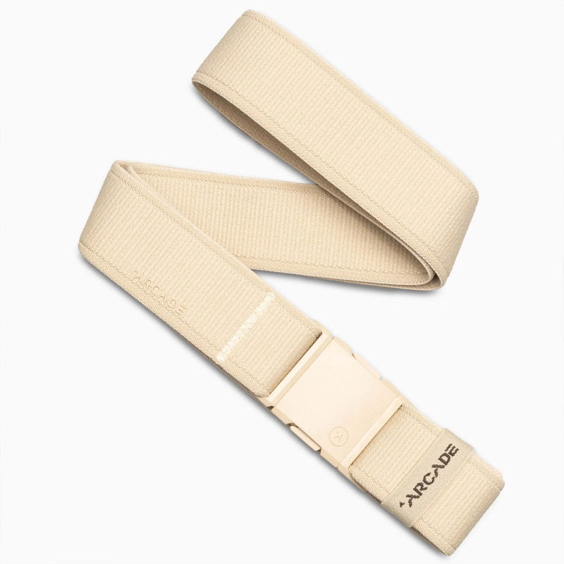 Load image into Gallery viewer, Beige belt with a visible brand logo on a white background