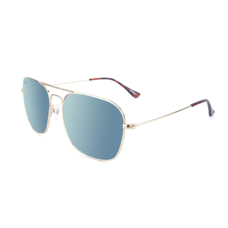 Load image into Gallery viewer, Knockaround Mount Evans Sunglasses - Gold / Sky Blue