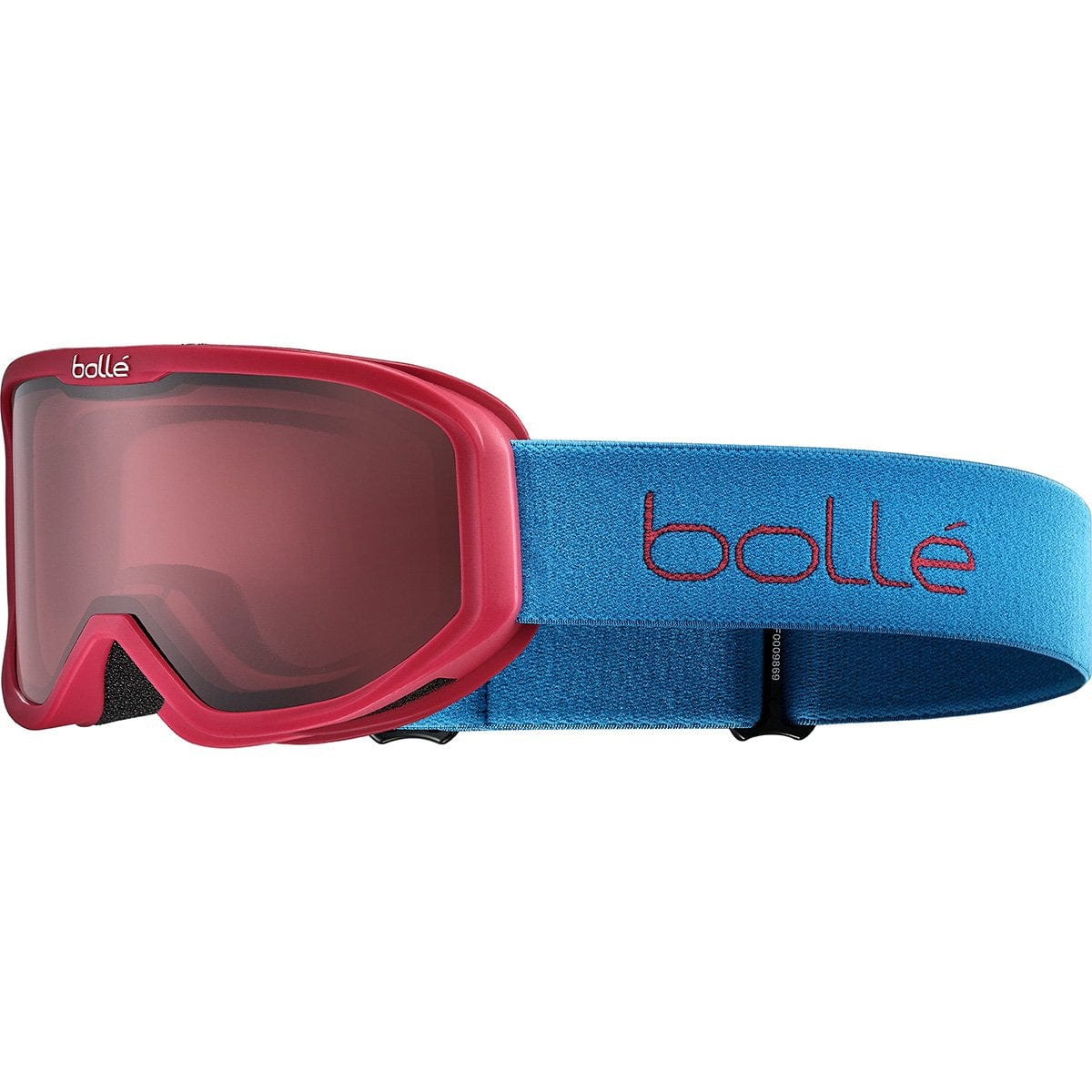 Bolle CASCADE Black Matte – Occhiali Da Sci Cat. 2, Vermillon Gun, Over-Glasses (OTG)