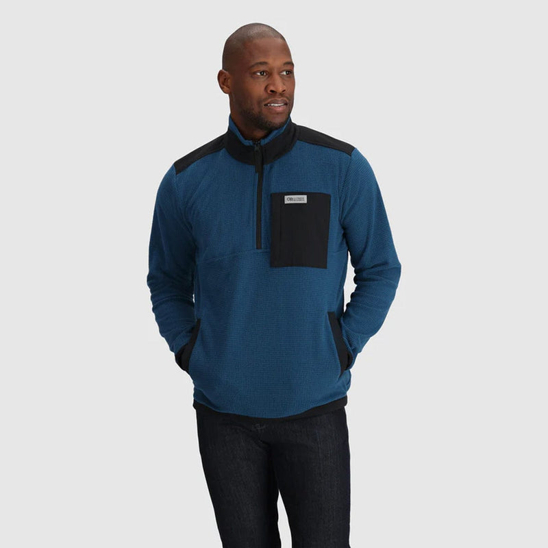 Load image into Gallery viewer, Outdoor Research Men's Trail Mix Quarter Zip Pullover