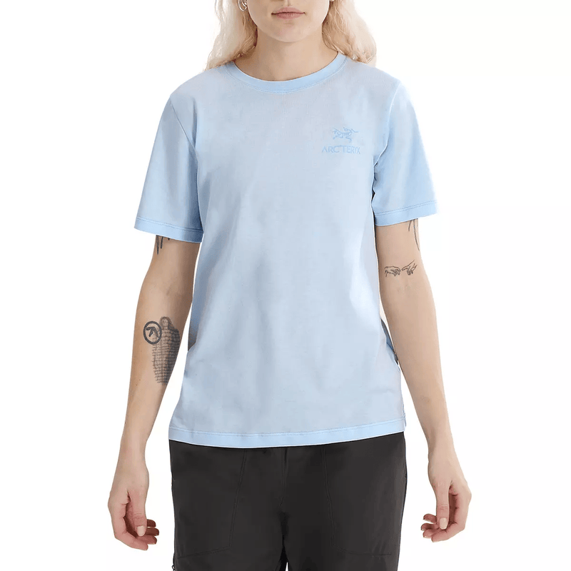 Load image into Gallery viewer, Arc'Teryx Kragg SL Cotton Emblem Crew Short Sleeve Shirt Women's