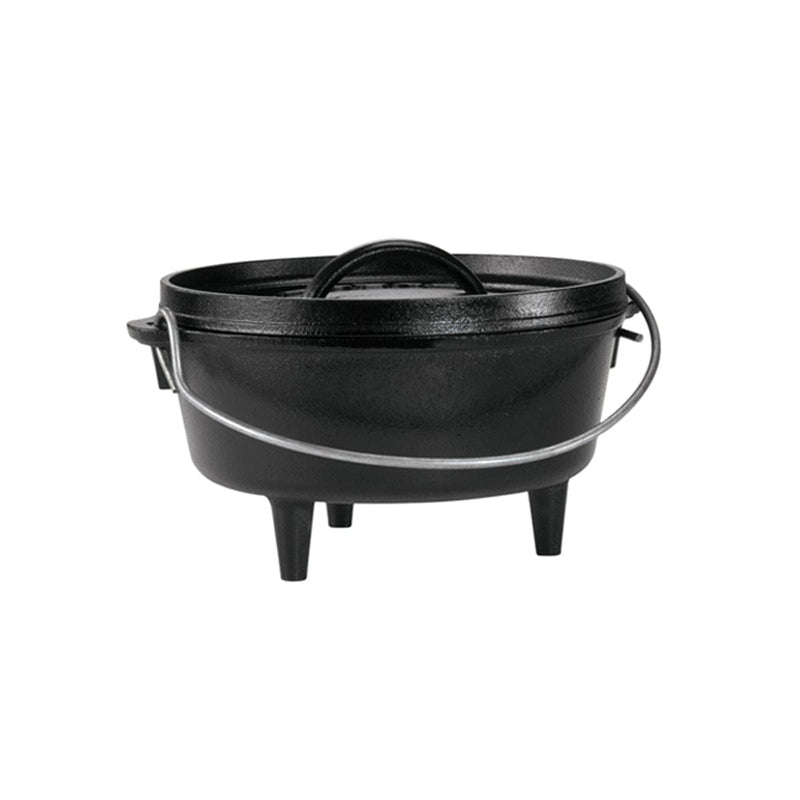 Load image into Gallery viewer, Lodge Cast Iron 8 Inch / 2 Quart Cast Iron Camp Dutch Oven
