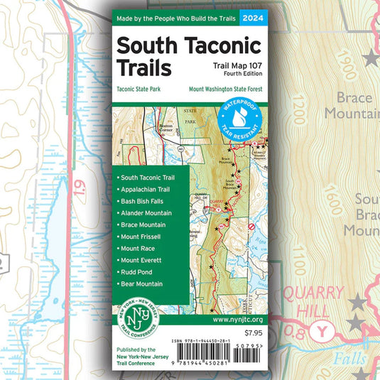 NY/NJ Trail Conference Map South Taconic Trails