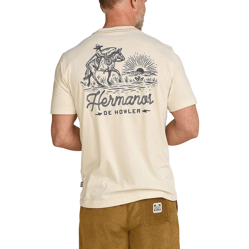 Load image into Gallery viewer, Howler Brothers Blended T-Shirt - Sunset Rider-Natural