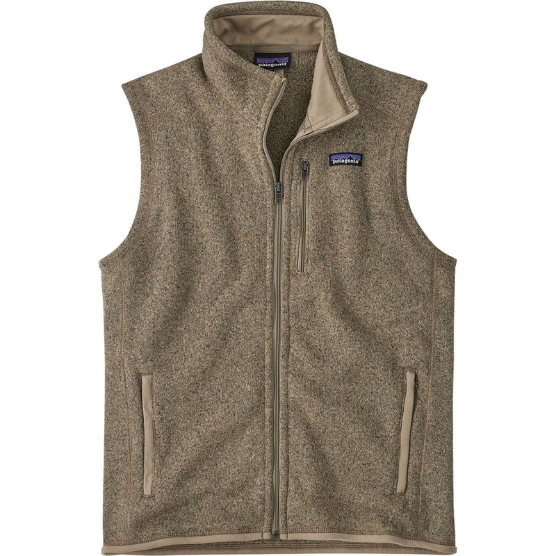 Load image into Gallery viewer, Brown fleece vest with a brand logo on a white background