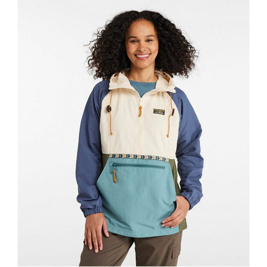 L.L. Bean Mountain Classic Anorak Multi Color Women's Regular