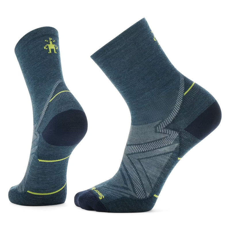 Load image into Gallery viewer, SmartWool Run Mid Crew Socks Zero Cushion