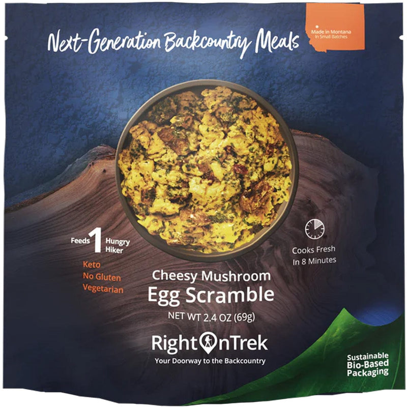 Load image into Gallery viewer, Right On Trek Cheesy Mushroom Egg Scramble 1-Person