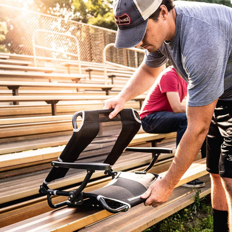 Load image into Gallery viewer, GCI Outdoor Big Comfort Stadium Chair with Armrests
