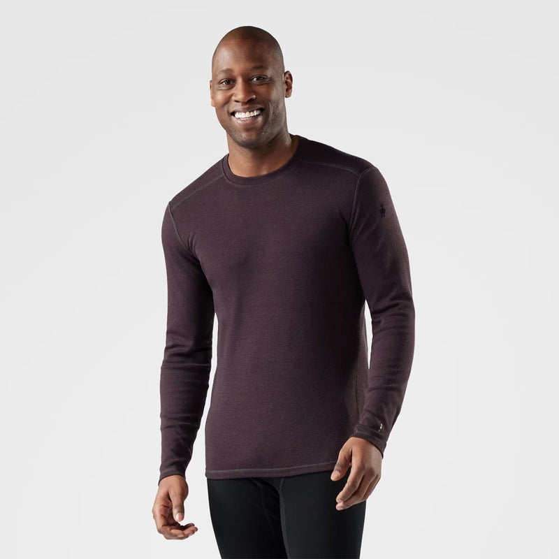 Load image into Gallery viewer, Man wearing a dark long-sleeve shirt on a light gray background
