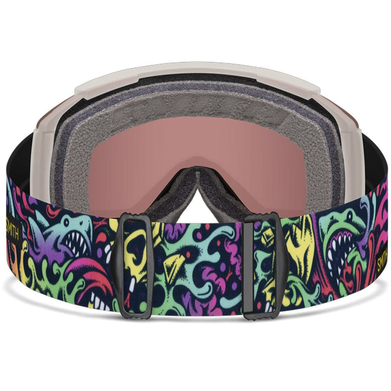 Load image into Gallery viewer, Smith Squad XL Artist Series | Tall Boy/ChromaPop Everyday Red Mirror/Chromapop Storm Yellow Flash Snow Goggles