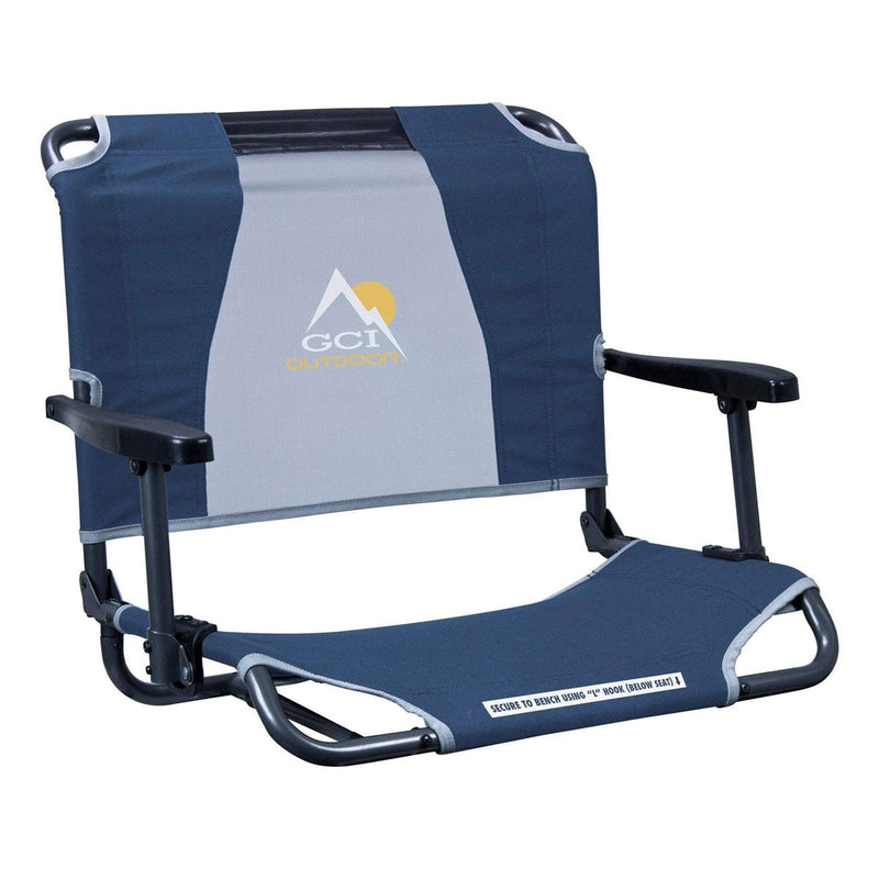 Load image into Gallery viewer, GCI Outdoor Big Comfort Stadium Chair with Armrests