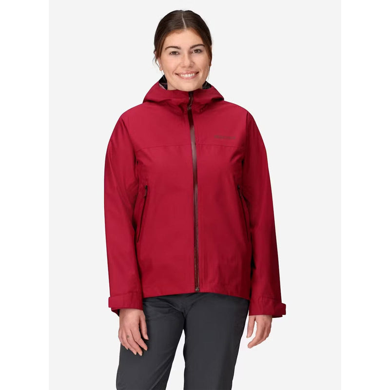 Load image into Gallery viewer, Red jacket worn by a person on a white background