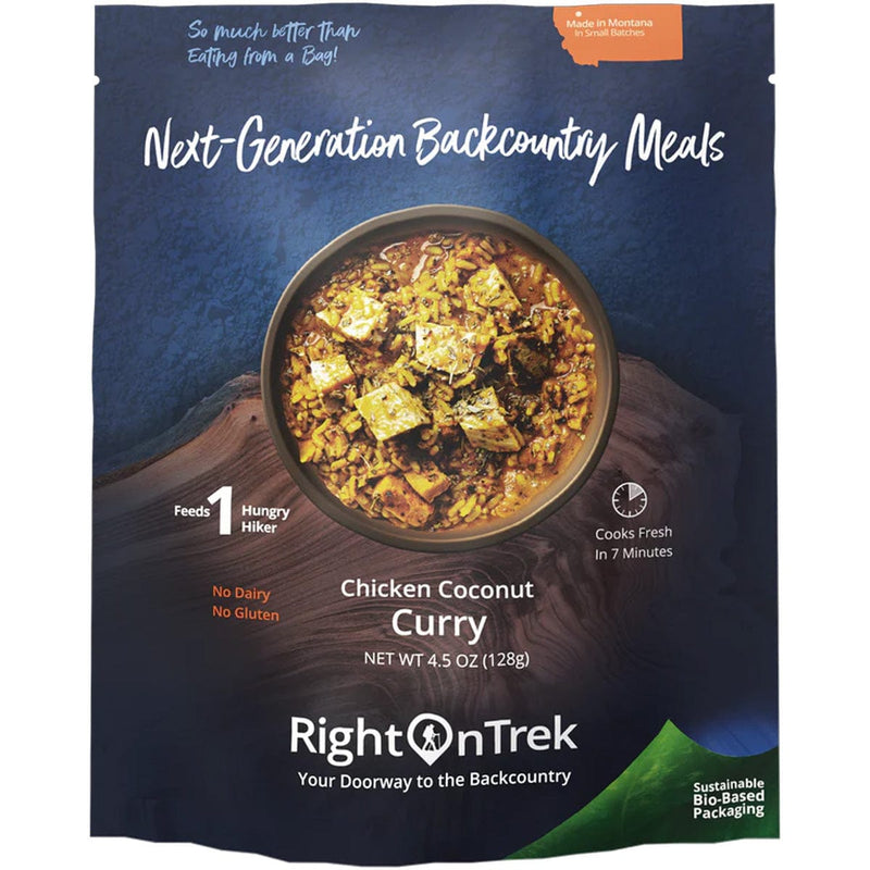 Load image into Gallery viewer, Right On Trek Chicken Coconut Curry 1-Person