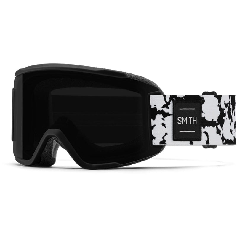 Load image into Gallery viewer, Smith Squad S Black Marble/ChromaPop Sun Black/Yellow Snow Goggles