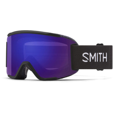Smith Squad S Black/ChromaPop Everyday Violet Mirror Snow Goggles