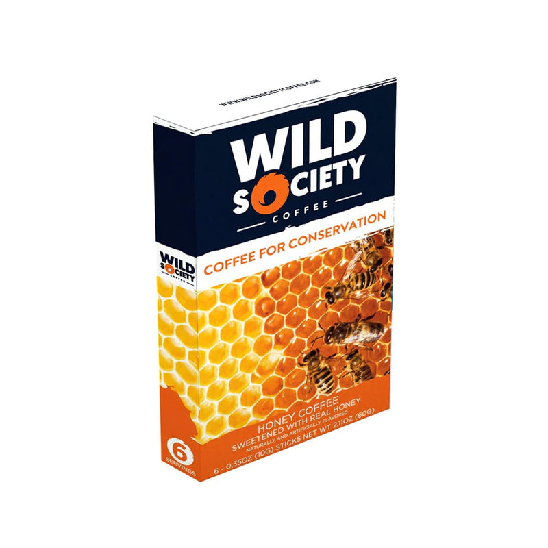Load image into Gallery viewer, Wild Society Microground Instant Honey Coffee 6pk