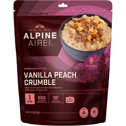 AlpineAire Vanilla Peach Crumble