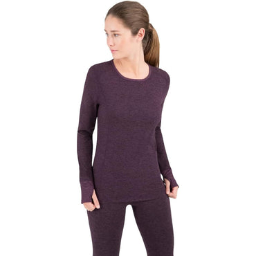 Terramar  2.0 Cloud Nine CS Midweight Long Sleeve Scoopneck Shirt - Women's