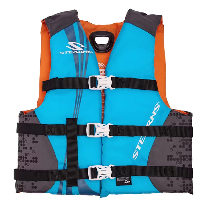 Load image into Gallery viewer, Stearns Youth Antimicrobial PFD 50-90 LBS