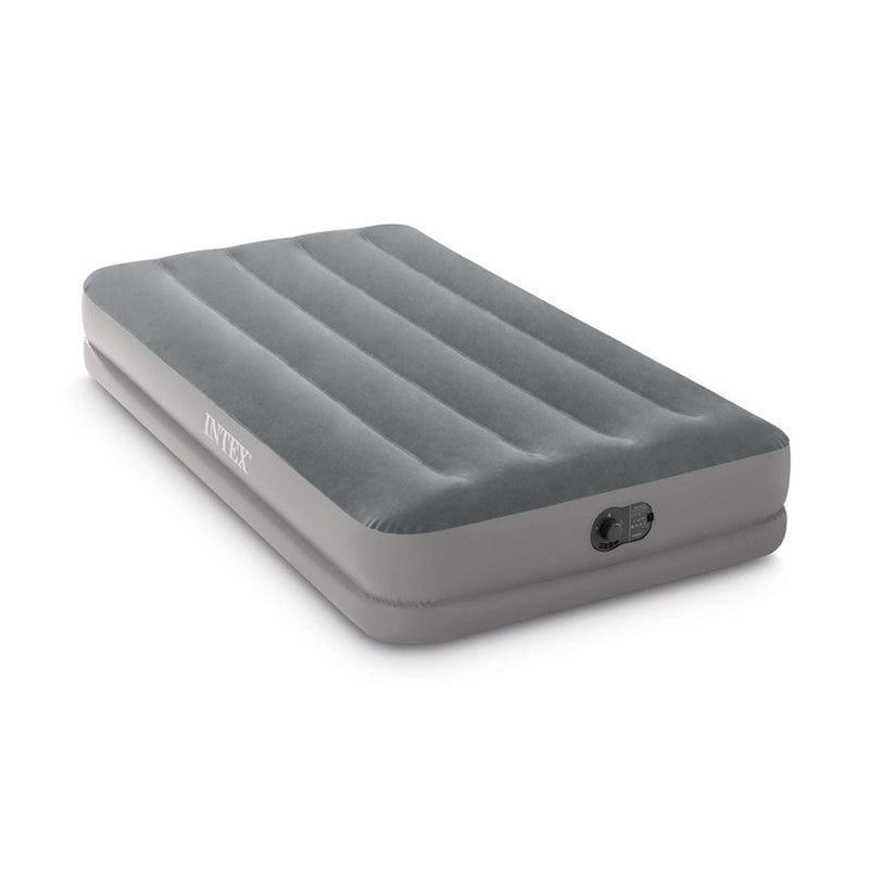 Load image into Gallery viewer, Intex Twin DuraBeam Prestige Airbed w/ Fastfill USB Pump
