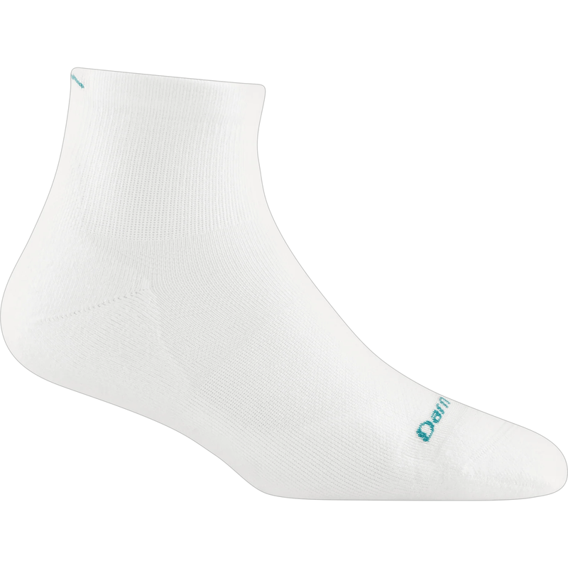 Load image into Gallery viewer, White ankle sock with a brand logo on a white background