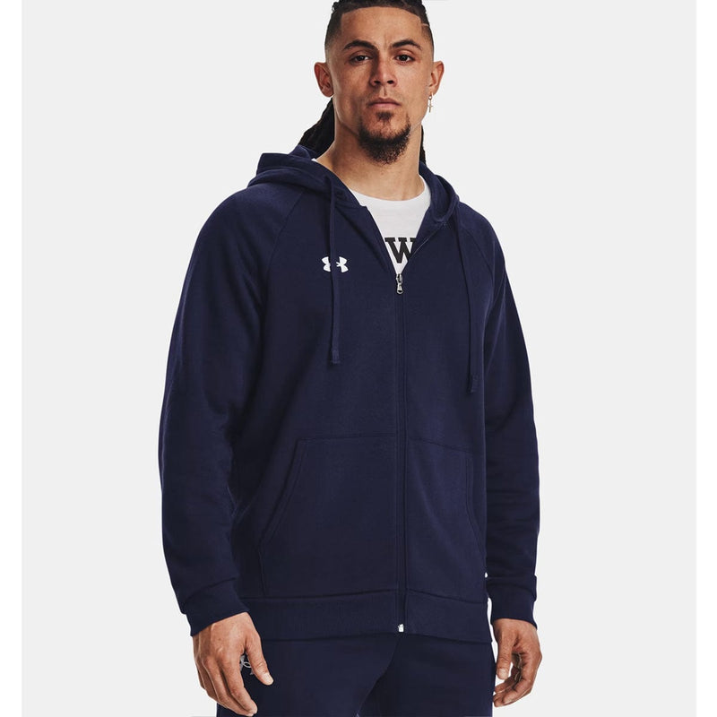 Load image into Gallery viewer, Under Armour Men's UA Rival Fleece Full-Zip Hoodie