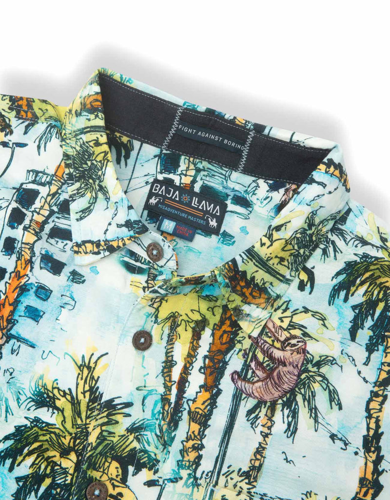 Load image into Gallery viewer, THE TAKE OVER - NIGHTHAWK™ BUTTON UP by Bajallama
